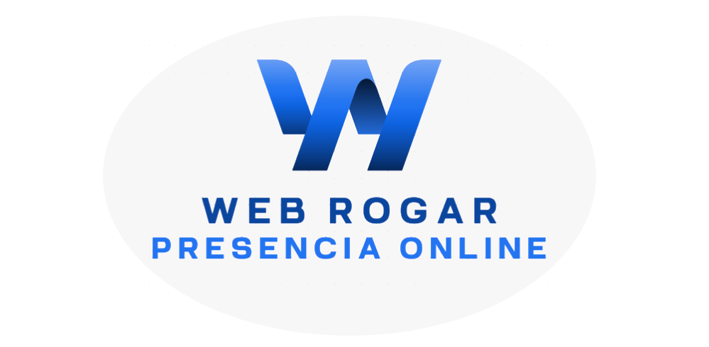Logo Web Rogar Azul con Pantalla